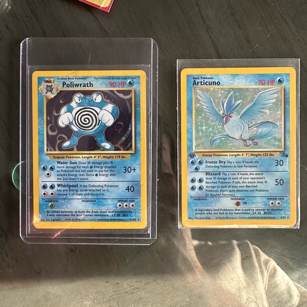 Pokémon cards all hallows some first edition let me know for more information